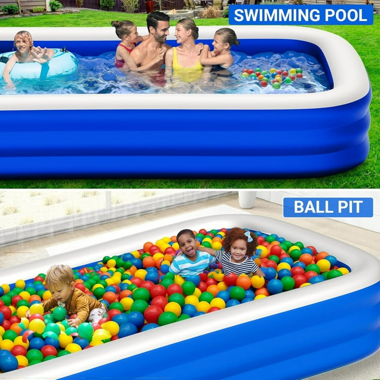 Blow Up Pool For Adults Extra Large Inflatable Pool With Pump