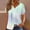 Green, variant on Womens Tops under $5,Women Plus Size Short Sleeves V-Neck Print Blouse Pullover Short Sleeve Blouses Black XXXXL