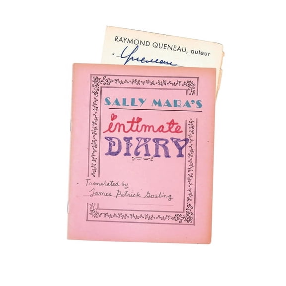 French Literature Sally Mara's Intimate Diary, (Paperback)