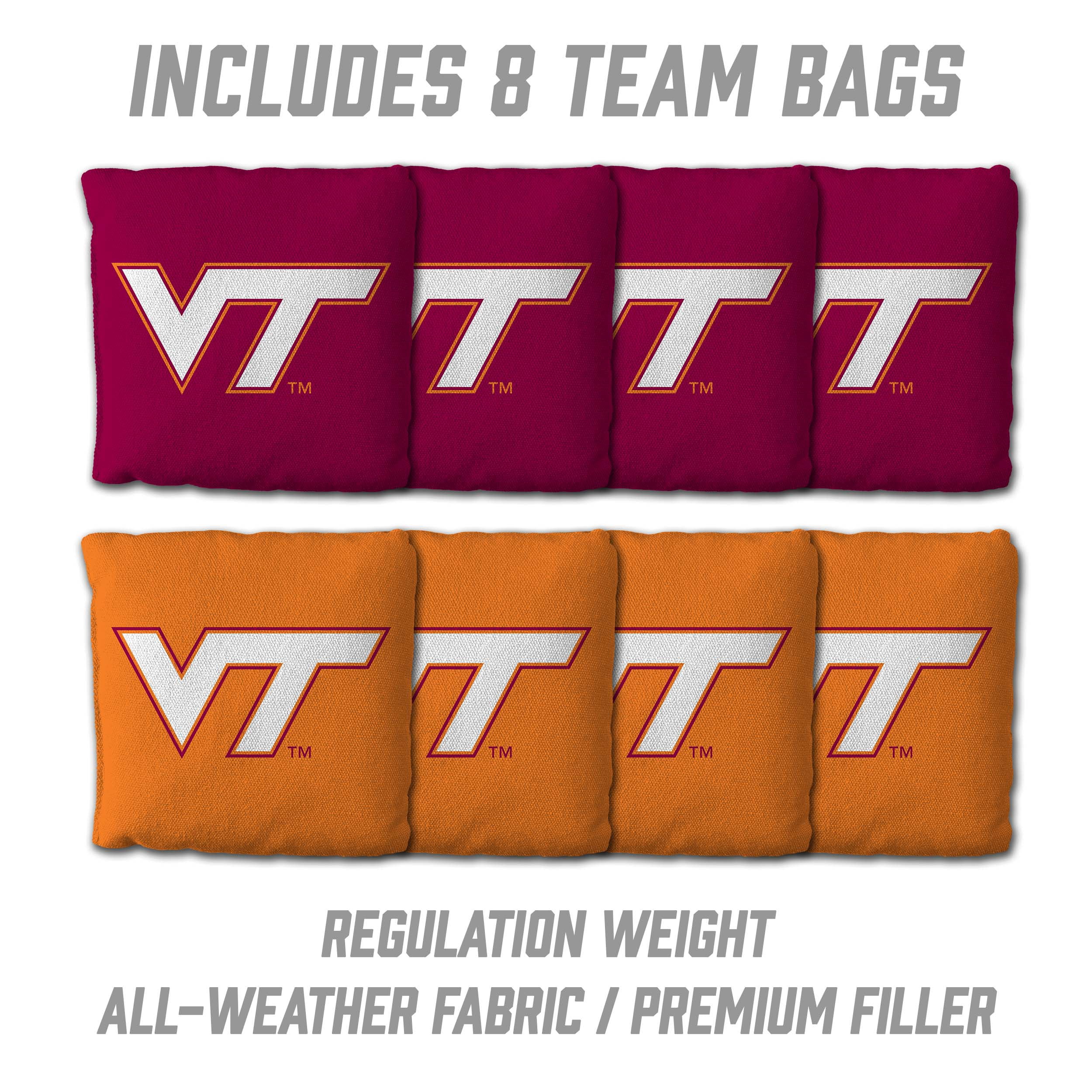 YouTheFan NCAA Virginia Tech Hokies 2' x 3' Cornhole Game