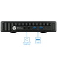 thumbnail image 3 of Referbished HP EliteDesk 800 G1 Mini Desktop, Intel Quad-Core i5-4590T Upto 3.0GHz, 4GB RAM, 256GB SSD, DisplayPort, VGA, LAN, Wi-Fi, Bluetooth, Windows 10 Pro, 3 of 7