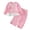a56-Pink, variant on yboeqw Toddler Baby Girl 2 Piece Set 18M-5T Ruffle Long Sleeve Cute Print Shirt and Pant Girls Casual Outfit Set,Size 12-18 Months