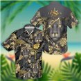 thumbnail image 2 of Jesús toma mi mano Jesús es mi salvador Camisas hawaianas para hombre y mujer Camisas playeras con cruz de león Camisas florales frescas de verano Ropa, 2 of 5