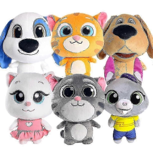 Adorable Talking Tom Cat Plush Doll Soft Stuffed Toy Kid Hugging Pillow Gift- CDSH