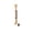 A002- Color B (Mini), variant on Cat Teeth Grinding Stick with Matatabi, Mini Size Cat Chew Toy with Natural Materials, for Indoor Cats, Kittens, Teething, Playtime - Matatabi Cat Chew Toy, Mini Teeth Grinding Rod with Sisal and Nat