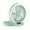 Green, variant on YIYUN Ultra-Thin Portable Folding Fan – Compact & Lightweight with Multimode Display for Desktop, Wall Mount, Hanging & Outdoor Use.