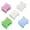 Mixed colors, variant on 50 Pieces Plastic Floss Bobbins 1.37x1.49in Embroidery Thread Winder