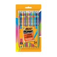 thumbnail image 1 of BIC Extra-Strong Mechanical Lead Pencil, Medium Point (0.9mm), Assorted Colorful Barrels, 24-Count, Does Not Smudge and Erases Cleanly, 1 of 9