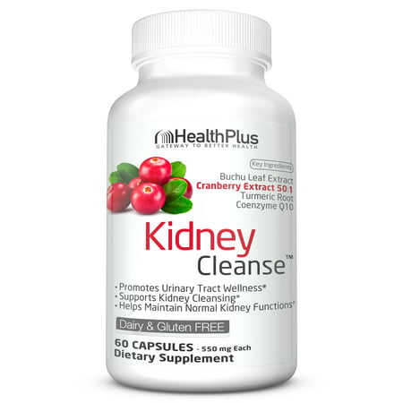 Health Plus Kidney Cleanse, 60 Capsules, 30