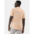 thumbnail image 3 of Fly By Night Men's and Big Men's Cove Printed Button Up Shirt, Sizes S-3XL, 3 of 5