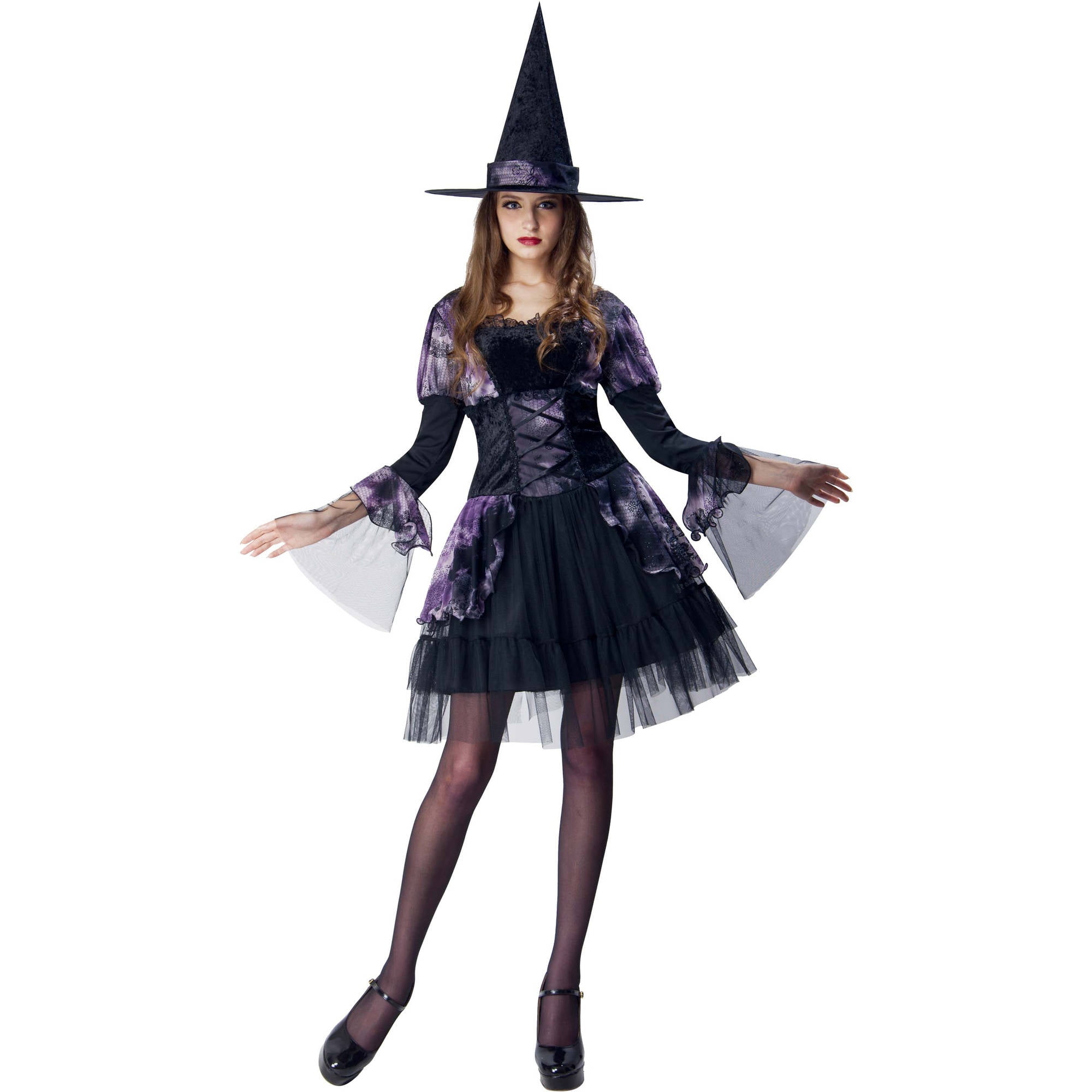 Gothic Witch Adult Halloween Dress Up / Role Play Costume