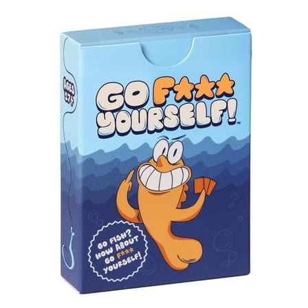 Go F Yourself! – The Grown Up Go Fish Card Game You've Always Wanted | Hilarious Party Game for Grown Ups, 2  Players | 52 Cards, 13 Unique Pairs Edition
