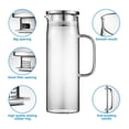 thumbnail image 2 of Jarra HwaGui de Vidrio Resistente al Calor 1.2L con Tapa de Acero Inoxidable, 2 of 8