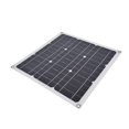 thumbnail image 5 of Kit de Panel Solar de 30W, cargador de batería de Panel Solar de silicio monocristalino con controlador de 10A, fuente de alimentación USB de 18V y 5V, 5 of 5