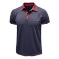 thumbnail image 4 of pstuiky Camisas casuales de manga corta para hombre, Blusa de manga corta con cuello vuelto, transpirable, con botones y color liso para hombre camisas casuales para hombre xl, 4 of 7