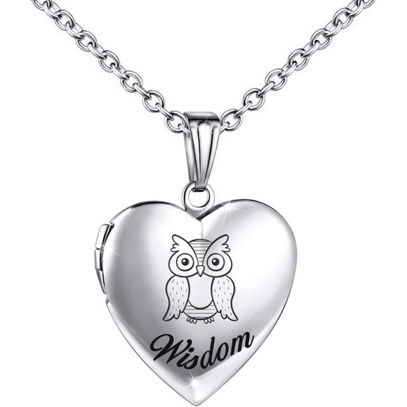 YOUFENG Floating Living Memory Locket Pendant Necklace Family Tree of Life Birthstone Necklaces