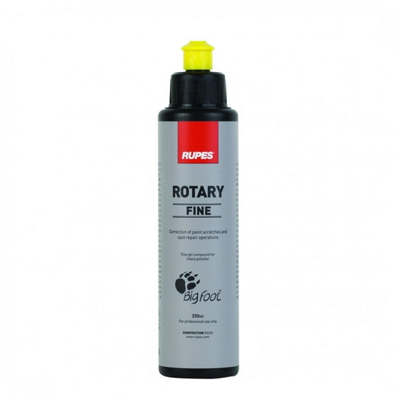 Rupes Rotary Fine Compound - car paint correction of scratches & sanding marks