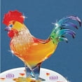 thumbnail image 3 of Glass Baron Sunrise Rooster Figurine, 3 of 6