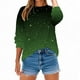 thumbnail image 2 of Heisall Womens Sweatshirts Gradient Print Round Neck Casual Sporty Long Sleeve Lightweight 2025 New Fashion Trendy Tops, 2 of 7