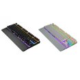 thumbnail image 2 of K28 Teclado mecánico 87 Iluminación de teclas Teclado para juegos Internet Cafe Iluminar retroiluminación seitruly DZ5126-01B, 2 of 2