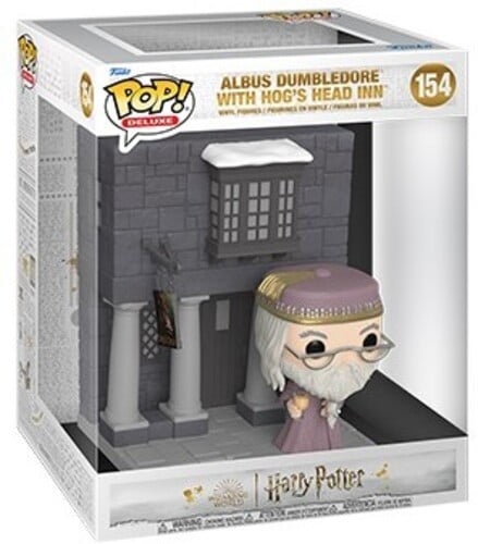 Pop Movies Harry Potter 3.75 Inch Action Figure - Albus Dumbledore with Hog's Head Inn#154