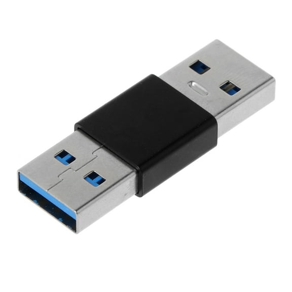 Necvior USB 3.0 Male to Male Adapter Male to Male Extender Adapter High Speed Portable Lightweight Connector Coupler 1 Piece