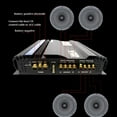thumbnail image 3 of 12V 3800W Car Audio Amplifier High Power Dual Output Cart 4 Channel Audio Speaker Subwoofer Amplifier, 3 of 10