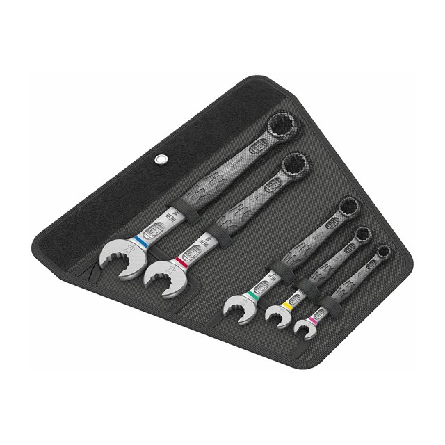 Wera 05020230001 Metric Combination Wrench Set, 5 Piece