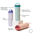 thumbnail image 2 of Refroidisseur de Lait Maternel Willow Portable Garde 24 H Acier Inoxydable, 2 of 7
