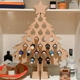 Wldoasz Christmas Tree Advent Calendar Wine Holder Christmas Wooden Wldoasz Christmas Tree Advent Calendar Wine Holder Christmas Wooden