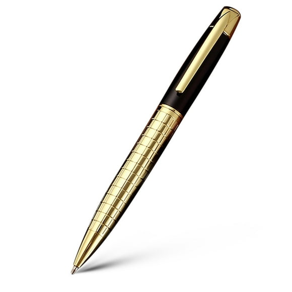 Bolígrafo Giratorio, Escritura Suave Bolígrafo Mediano De 1,0 Mm Regalo Perfecto Negro Para Negocios Para Estudiantes Trabajadores
