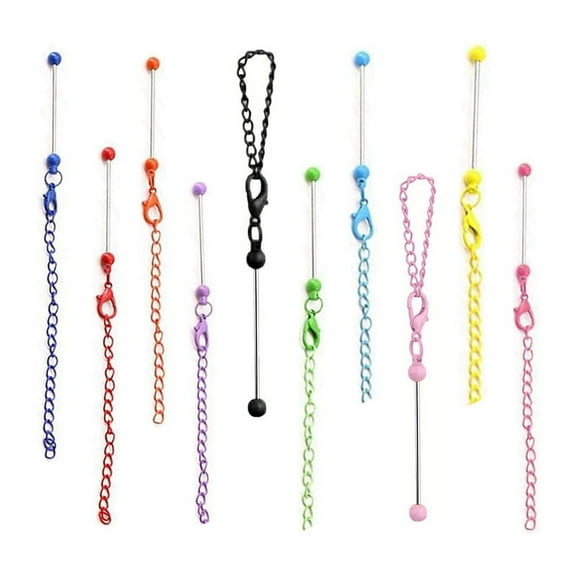 10 Pcs Beadable Cup Charm for Tumblers with Handle for Water Bottle Charms Accessories Jewelry Makin Metal