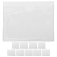 thumbnail image 1 of KAKOWELY adhesive pockets 10pcs Index Cards Holders Adhesive Card Holders Self Adhesive Pocket For Index Card Pocket Protector Self Adhesive Card Holders Clear Sticky Index Card Holders, 1 of 5