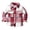 Plaid, variant on Family Matching Shirts Flannel Jacket Plaid Long Sleeve Lapel Button Down Shacket Shirt Coats Fall Tops