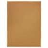 Quartet 303 36 in. x 24 in. Classic Series Cork Bulletin Board - Tan Surface, Oak Fiberboard Frame