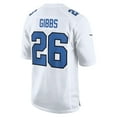 thumbnail image 3 of Men's Nike Jahmyr Gibbs White Detroit Lions Tundra Fashion Game Jersey, 3 of 3