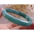thumbnail image 6 of Icy Green Natural A JADE Jadeite Bangle Bracelet 59 mm 683401 TN, 6 of 13