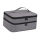 thumbnail image 5 of Organizador de esmalte de uñas Bolsa Bolsa de gran capacidad Multipureze soporte de esmalte de uñas Bolsa cosmética para arte de uñas kit de uñas kit Gris, 5 of 8