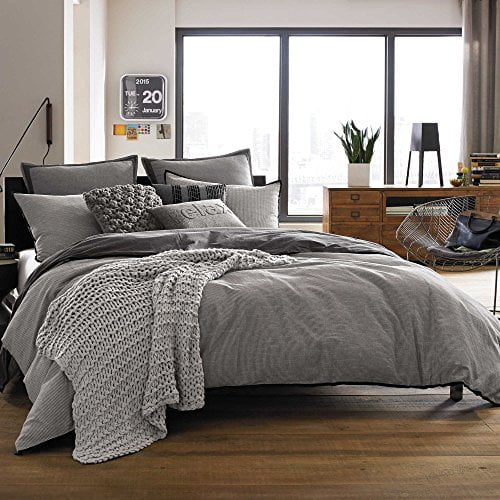 K Kenneth Cole Reaction Home Oxford California King Bed Skirt In Grey Stripe Com - Kenneth Cole Landscape Bedding K Kenneth Cole Reaction Home Oxford California King Bed Skirt In Grey Stripe Com - Kenneth Cole Landscape Bedding