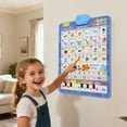 thumbnail image 6 of 2025 New English & Spanish Talking Wall Chart – Interactive Learning Poster with Animal Words, ABCs, Numbers, Piano & Songs, No-Screen Toys for Ages 1–6 1PC, 6 of 6