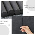 thumbnail image 4 of 4pcs Graphite Electrode Carbon Rods Graphite Rod Carbon Rod Electrode Cylinder Bar Graphite Rod For Electrochemical Experiments, 4 of 8