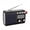 Blue, variant on Emergency Radio Rechargeable Portable FM AM SW1-4 Radio with Bluetooth Speaker USB disk or TF Card MP3 Music Player