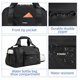 thumbnail image 5 of Bolsa de viaje ETRONIK expandible para mujer Weekender negra, 5 of 7