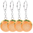 thumbnail image 1 of AURARMLET 4Ud Colgantes De Hamburguesa De PVC Para Llavero Y, 1 of 8