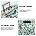thumbnail image 3 of Susaid Floral In Teal Print Elastic Washable Suitcase Cover with Hidden Zipper, Fits 18-32 Inch Luggage for Protection During Travel-Small, 3 of 7