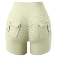 thumbnail image 4 of WILLBEST Pantalones Cortos Ajustados de Cintura Alta Para Mujer, Pantalones Deportivos A La Moda, Leggings Lisos, Pantalones Cómodos, Elásticos, Ropa Informal Para Hacer Ejercicio Extra Grande, 4 of 8
