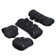 thumbnail image 5 of 4 protectores de tendón para caballos, seguros, suaves y resistentes al desgaste, con carcasa de PU, para caballos. Juego de protectores de tendón negros delanteros y traseros XL., 5 of 14