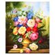 thumbnail image 2 of 5D bricolaje taladro completo diamante pintura flores coloridas punto de cruz bordado Likrtyny decoración de arte, 2 of 9