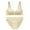Yellow, variant on Women Soft Lace Lingerie Set See Through Underwear Floral Lace Underwire Sheer Bra and Panty Set Women Bras Sets Fishnet Bras Sets for Women Dress Women's Bras Sets Crotchless Panties Blue H