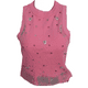 thumbnail image 1 of Blusa top sin mangas con pedrería casual, 1 of 3